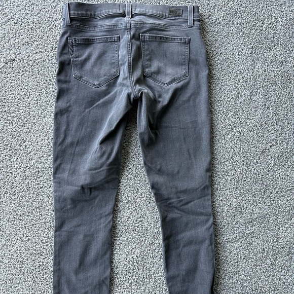 Paige Transcend Verdugo ultra skinny grey silvie maternity jeans 25 - Picture 9 of 9